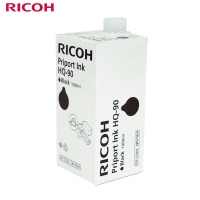理光(Ricoh)HQ90(1000cc/瓶*5支)黑油墨 适用于HQ9000