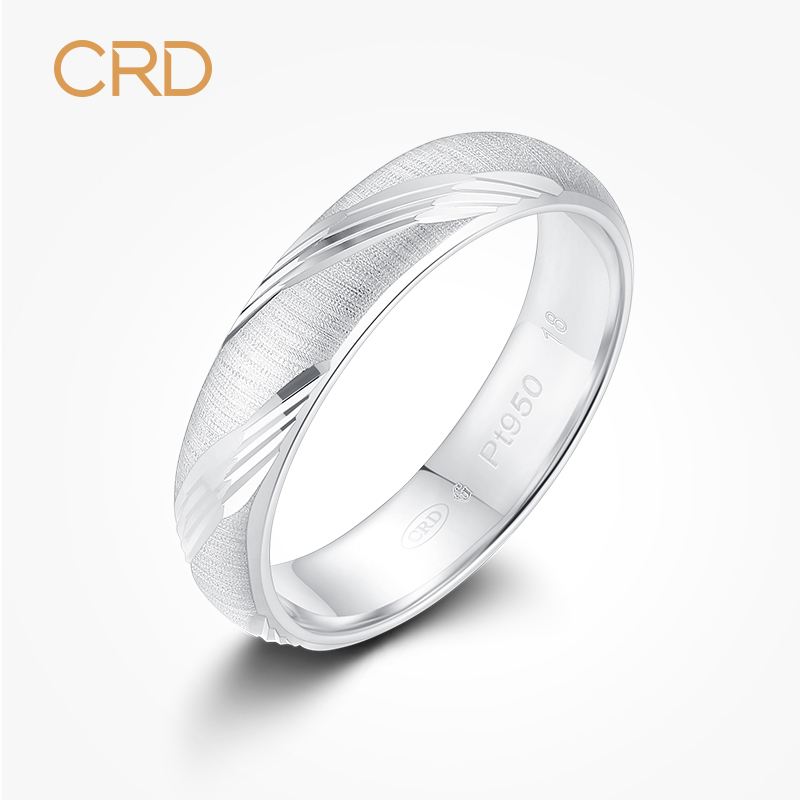 crd克徕帝pt950戒指铂金白金戒指订婚结婚报价_参数_图片_视频_怎么样