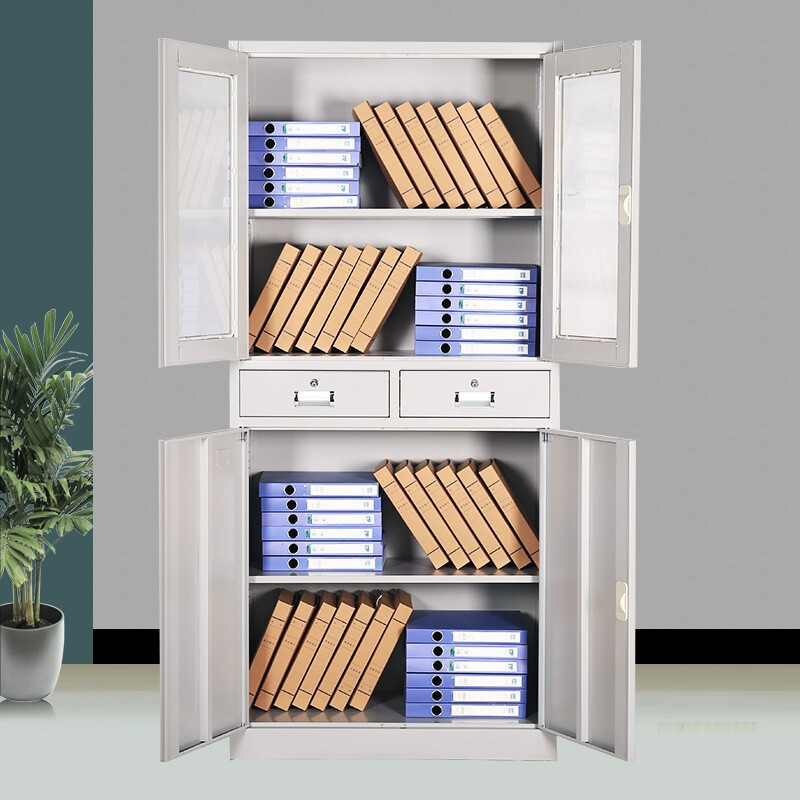 帝德龙文件柜资料档案柜中二斗 850*390*1800mm高清大图