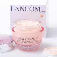 LANCOME兰蔻新水份缘保湿舒缓晚霜面霜 50ml 修护保湿补水法国原装进口
