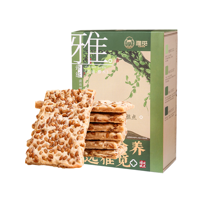 雅觅 亚麻籽 千层酥 280g/盒