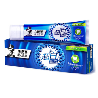 黑人(DARLIE)超白极尚牙膏120g(沁爽薄荷)