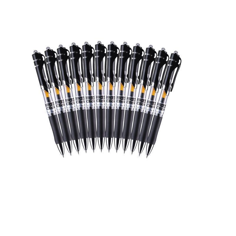 晨光(M&G) K35按动中性笔签字笔0.5mm 签字笔 12支/盒