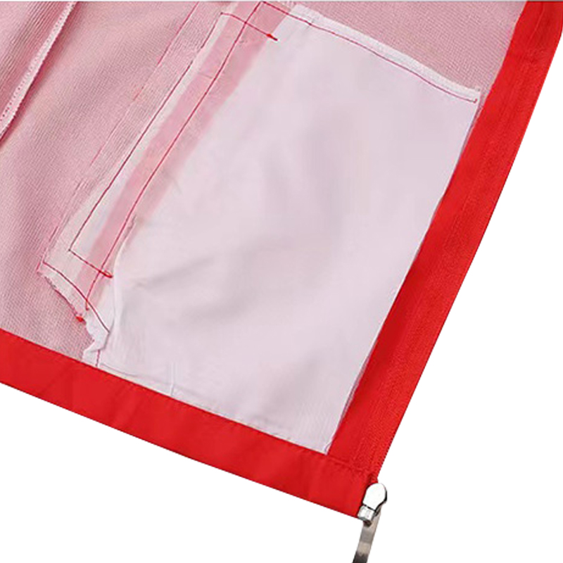 邦能之星志愿者红色马甲定制印LOGO印字社区公益广告文化衫团队工作服背心N55231高清大图