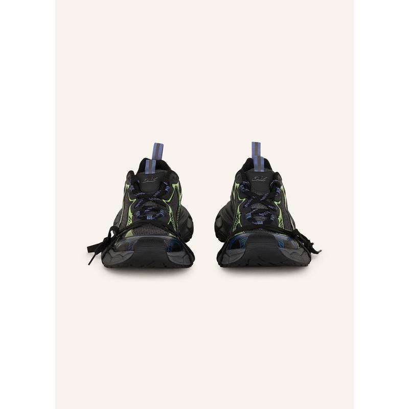 巴黎世家(Balenciaga)男款透气跑步鞋运动鞋网布拼接层叠设计防滑