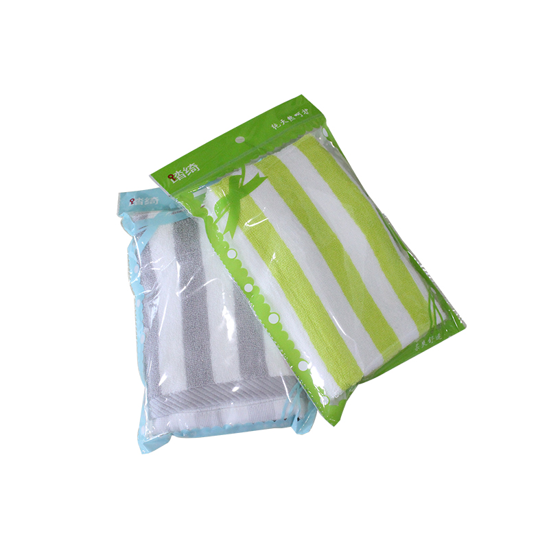 踏绮 竹纤维条纹面巾 34*72cm 条