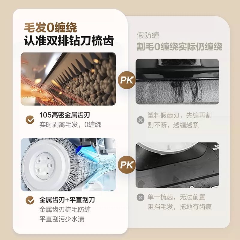 海尔洗地机A3Smart洗拖一体自动清洗无线智能拖地机可冲洗地刷 [顶配新品升级A3Smart]23kPa大吸力高清大图