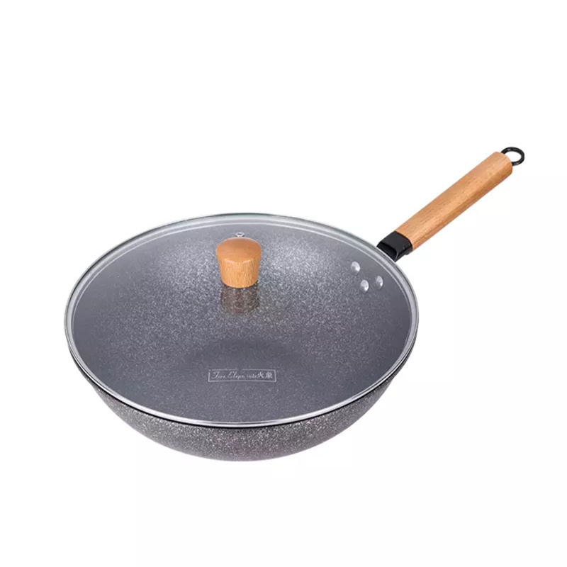 麦饭石锅具10件套
