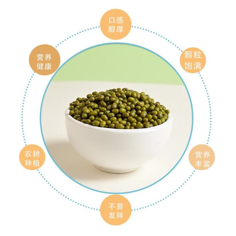 金饭碗 绿豆500g /袋图片