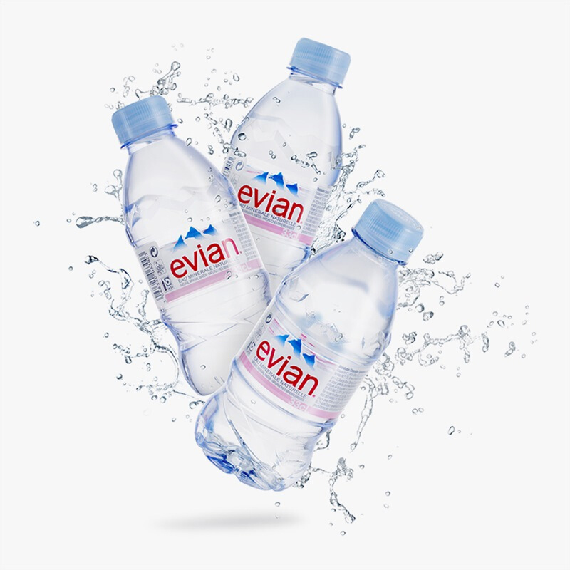 法国 evian依云矿泉水 330ml*6瓶 组合装