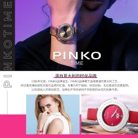 意大利进口PINKO简约女士手表 欧美品牌时尚石英表女FW17系列PK.2951L/07牛皮带