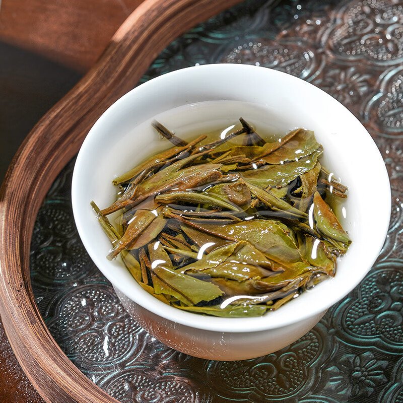 天洲溪福鼎白茶白牡丹小茶饼天洲溪茶叶 福鼎白茶 白牡丹小茶饼 白茶300g 茶叶礼盒装新老包装 随机发货高清大图