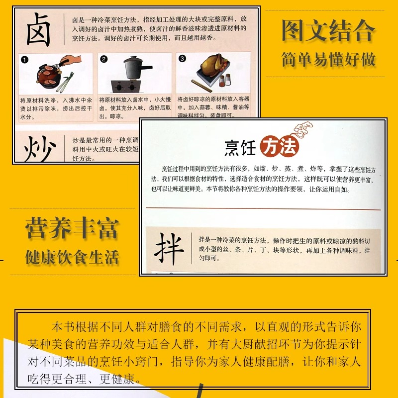 [正版]21天学会做饭 新手做菜入门基础教程 家常菜谱书大全 简单易学易上手食谱一日三餐家常菜谱大全 食谱大全川菜湘菜美高清大图