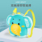 乐智背包式小水枪儿童宝宝喷水呲滋抽拉式玩具大容量男孩2女孩3岁中号小鸭背包