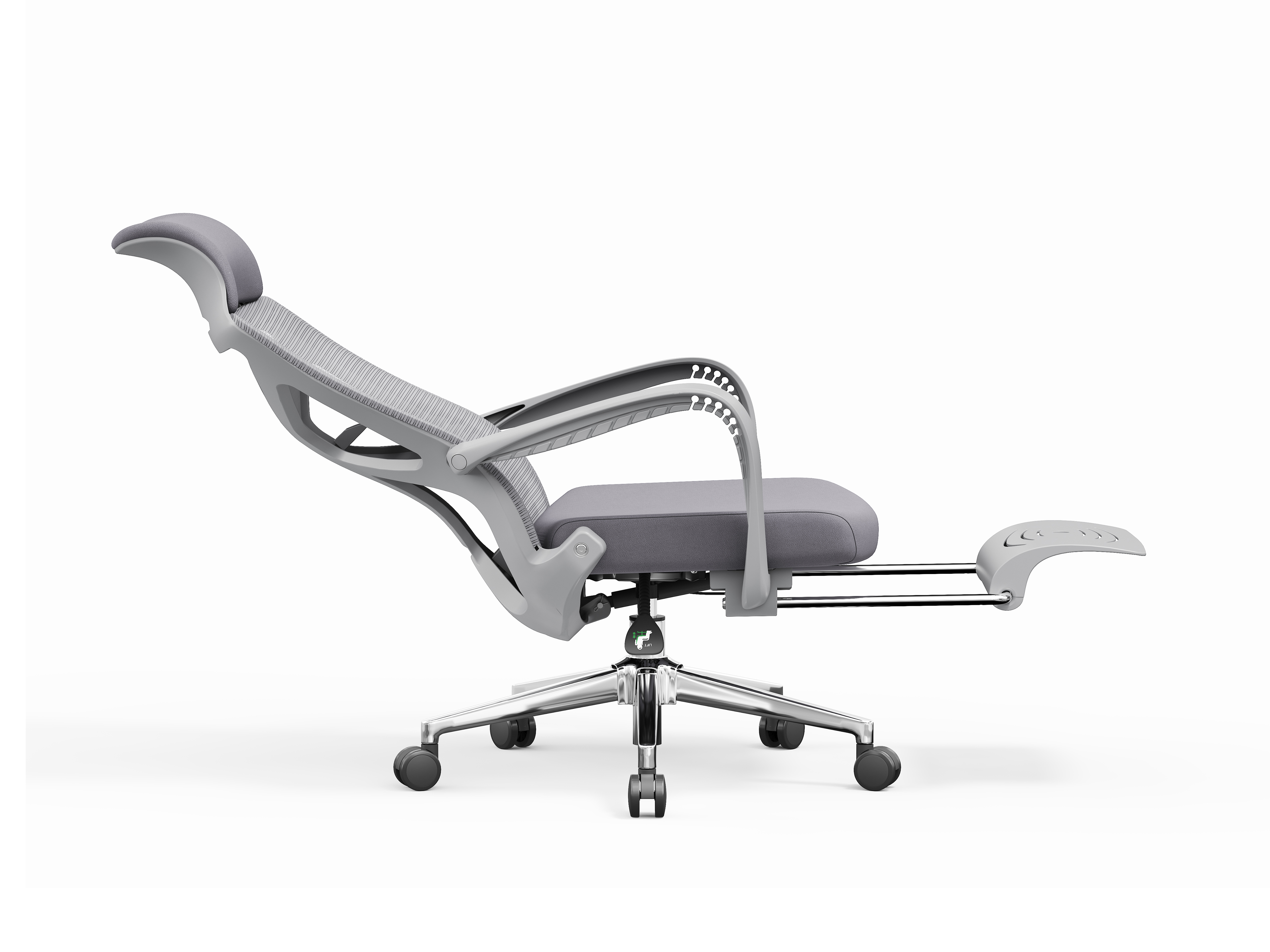 德诚和(DCH)升降转椅带扶手高背办公椅主管椅高清大图