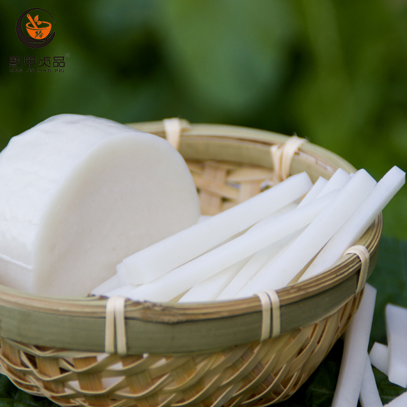 黔甲贞品贵州特产兴义二块粑农家粳米熟米饵块粑贞丰晚米二块粑粳稻耳