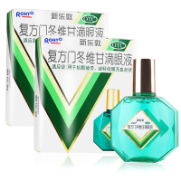 1瓶]曼秀雷敦 新乐敦 滴眼液复方门冬维甘 13ml 眼药水眼疲劳结膜充血 曼秀雷敦(MENTHOLATUM