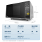 黑色 21升-智能菜单 正品Midea/美的微波炉家用小型机械式转盘