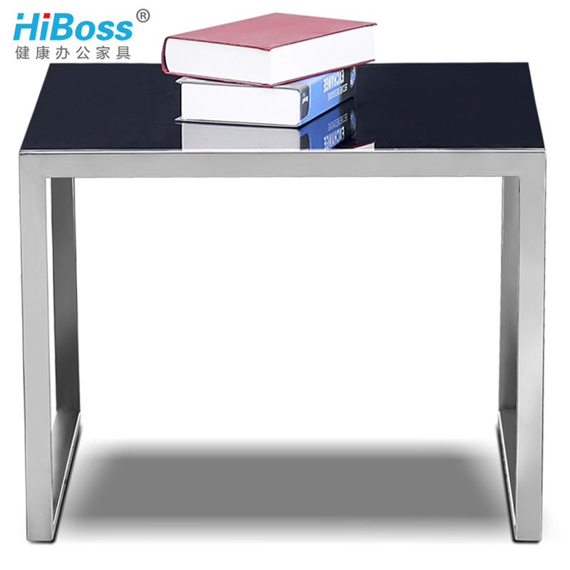 HiBoss方茶几金属架办公角几沙发边几