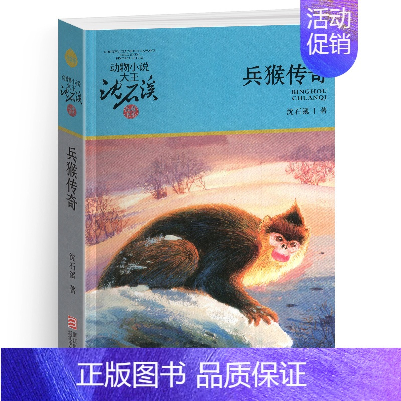 兵猴传奇 [正版]沈石溪动物小说大王品藏书系全集十大经典狼王梦后一头战象狼国女王斑羚飞渡红飘带狮王第七条猎狗白象家族精品