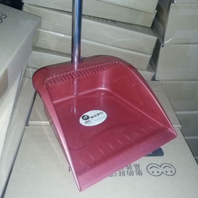 扫把簸箕套装组合家用扫帚加厚耐用撮箕扫地的扫把单个扫把垃圾斗 加厚单个簸箕-颜色随机