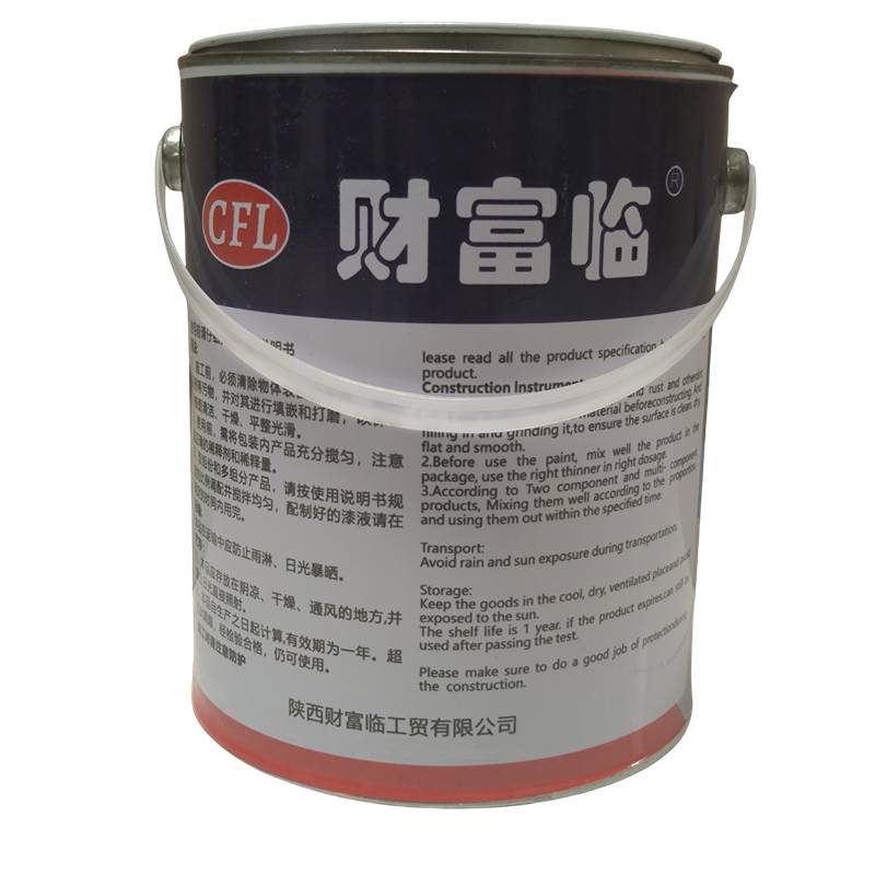 财富临 醇酸磁漆 18kg/桶 中灰 桶高清大图