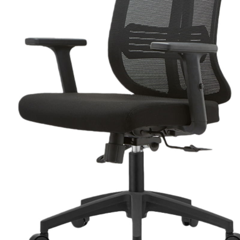 乐琪艺 电脑椅黑色 把高清大图