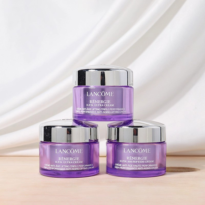 [国内专柜版 正品保证]LANCOME兰蔻塑颜紧致百肽霜/雪花霜15ml*3提拉紧致 抚平细纹