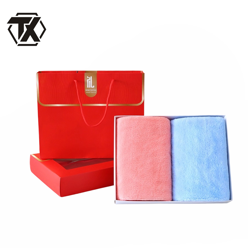 铁迅 双条毛巾礼盒套装 I173 套