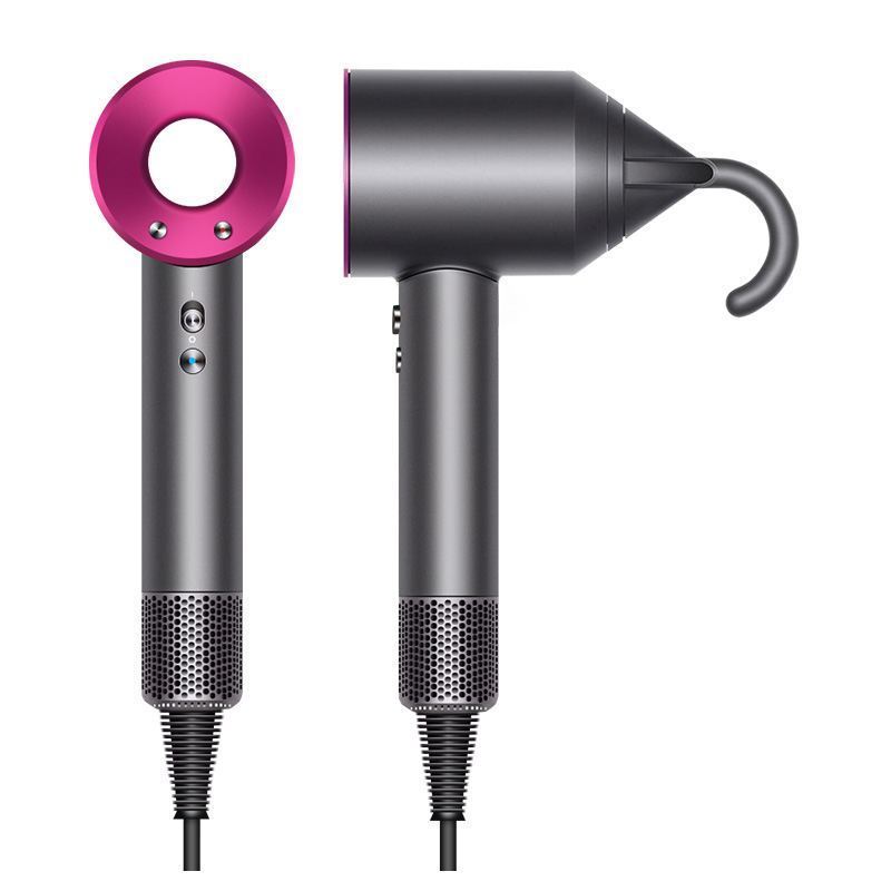 戴森dyson Supersonic新一代负离子吹风机家用大功率速干电吹风HD07紫红色(HD08海外版)