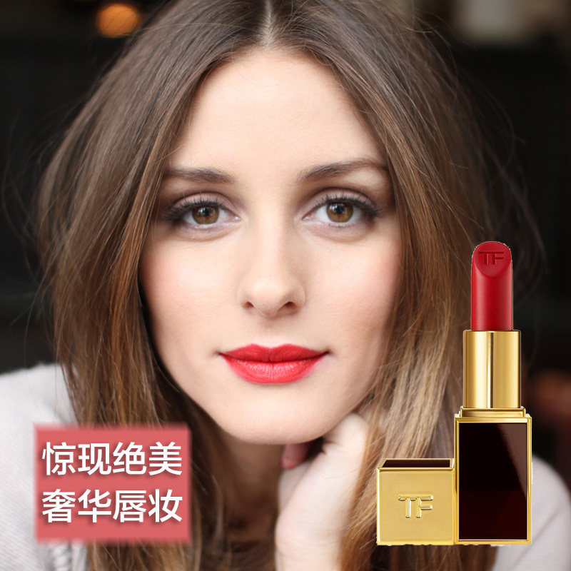Tom Ford 汤姆福特 黑金黑管唇膏口红 3g #10 Chrry Lush
