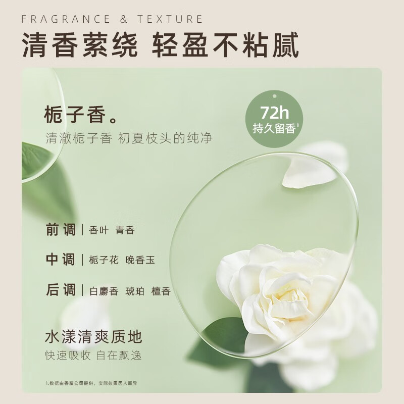 且初(KIMTRUE) 轻盈亮泽护发油(栀子花味)80ml高清大图
