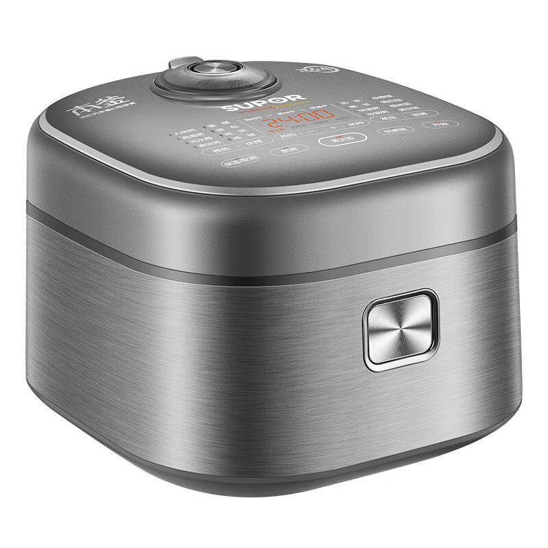苏泊尔本釜ih电饭煲家用4l远红外穿透加热电饭锅多功能深空灰色sf40hc