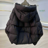 年新款冬季时尚简约短款棉服女时尚洋气宽松加厚保暖外套潮_673 XL（推荐145-168斤） 黑色