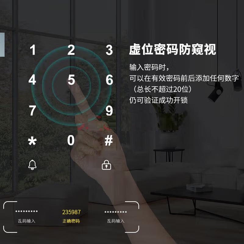 ZKTECO熵基中控指纹锁配件及安装高清大图