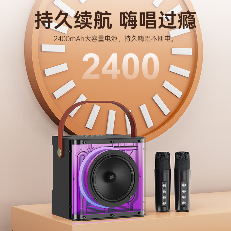 金正nintaus无线蓝牙音箱低音炮手提便携式k歌广场舞音响大功率