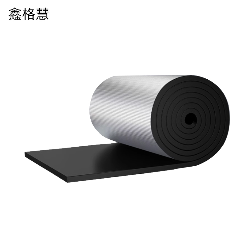 鑫格慧 隔热棉耐高温隔热板保温棉隔热材料防晒 1米*10米*20mm带背胶 卷高清大图