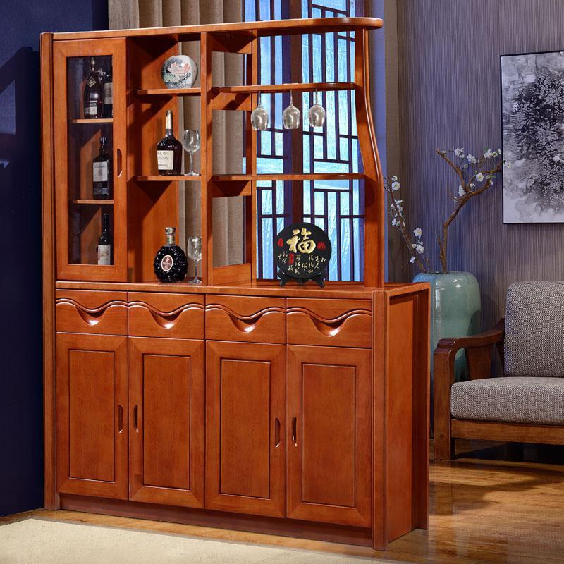 闪电客中式间厅柜客厅16玄关柜隔断厅鞋柜酒柜装饰柜双面屏风