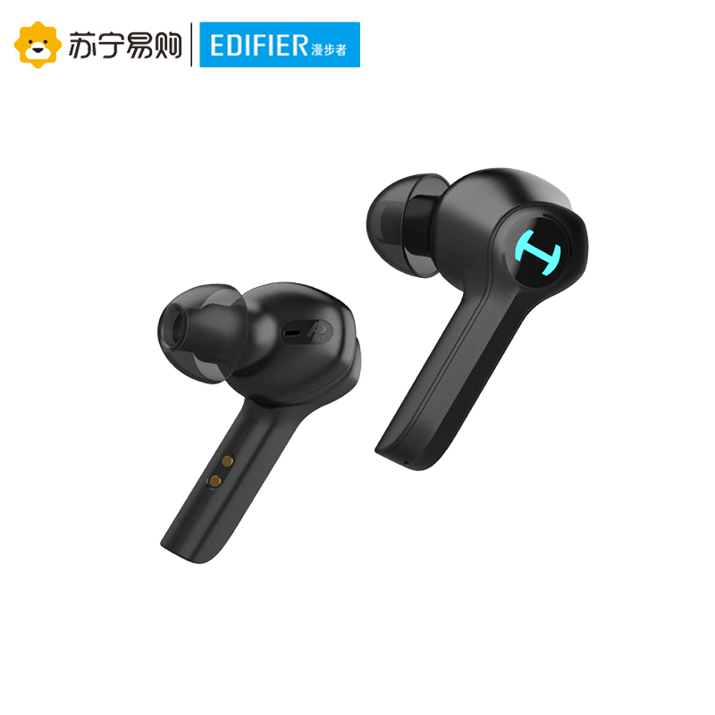 Edifier/漫步者 HECATE GM4蓝牙耳机双耳 真无线TWS入耳式游戏音乐运动耳麦 防水 黑色