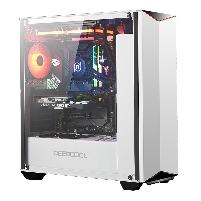 宁美国度i7 9700K/RTX2070Super高端水冷组装机台式电脑吃鸡游戏主机