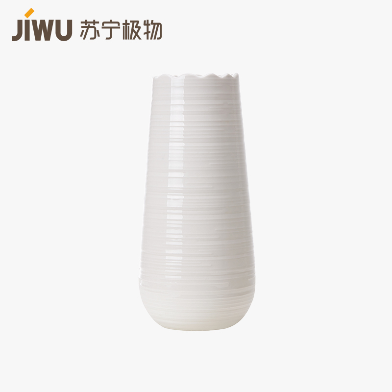 苏宁极物 北欧/宜家风缤纷陶瓷花瓶 115x115x245mm