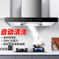 欢呼好太太 新款抽油烟机触控式欧式25立方大吸力脱排油烟机易清洁免拆洗 顶吸式T型家用单机 企业价单烟机 165T-2