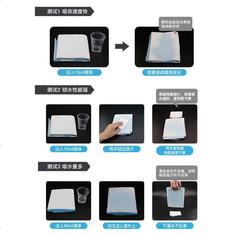 狗尿片100片除臭大小狗尿垫尿布泰迪尿不湿宠物尿片狗狗用品 L-大型
