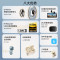 漫步者 TWS5 Pro 真无线主动降噪耳机 黑色