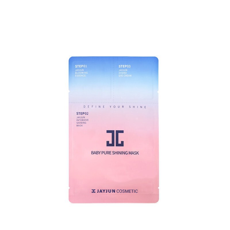 Jayjun 水光樱花三部曲面膜BABY婴儿水光针面贴膜10片 淡斑补水嫩肤 清洁毛孔 保湿补水 韩国原装正品