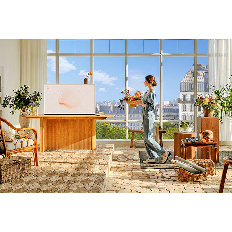 三星(SAMSUNG)55LS01DB 55英寸 画境艺术电视 哑光屏显 QLED量子点 QA55LS01DBJXXZ