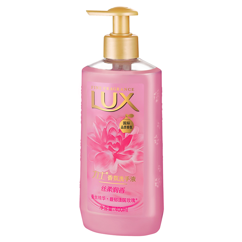 力士(Lux) 香氛洗手液 丝柔润香400ml[联合利华]