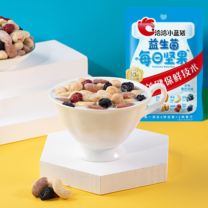 洽洽 益生菌每日坚果礼盒30日装750g