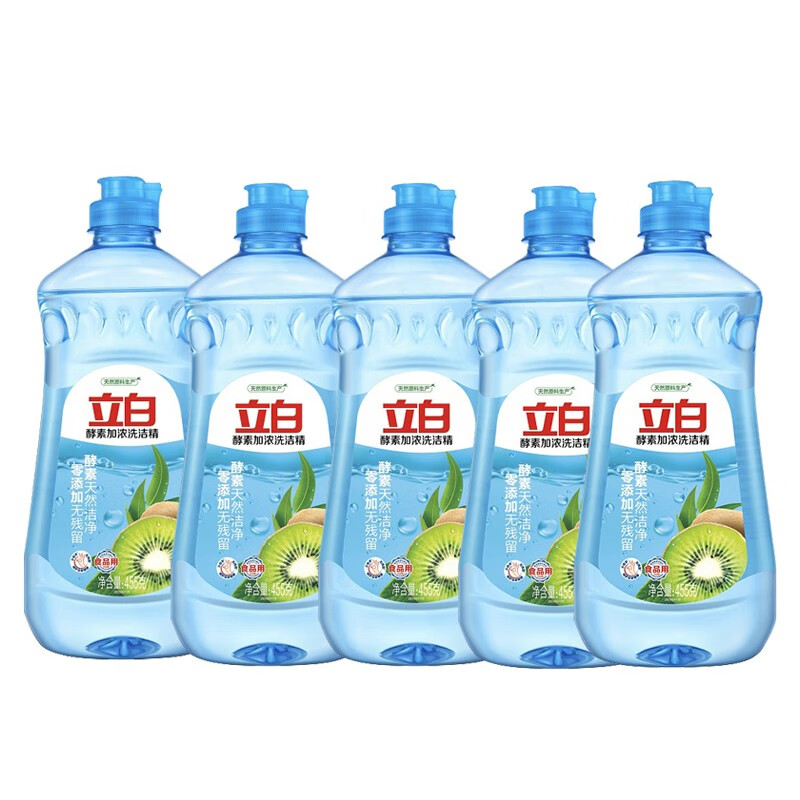 立白 酵素洗洁精 455g* 5高清大图