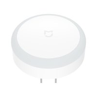 小米米家插电夜灯节能灯LED触控开关柔光护眼睡眠卧室小夜灯舒适柔光 黑夜自动亮 触摸可关 低耗节能